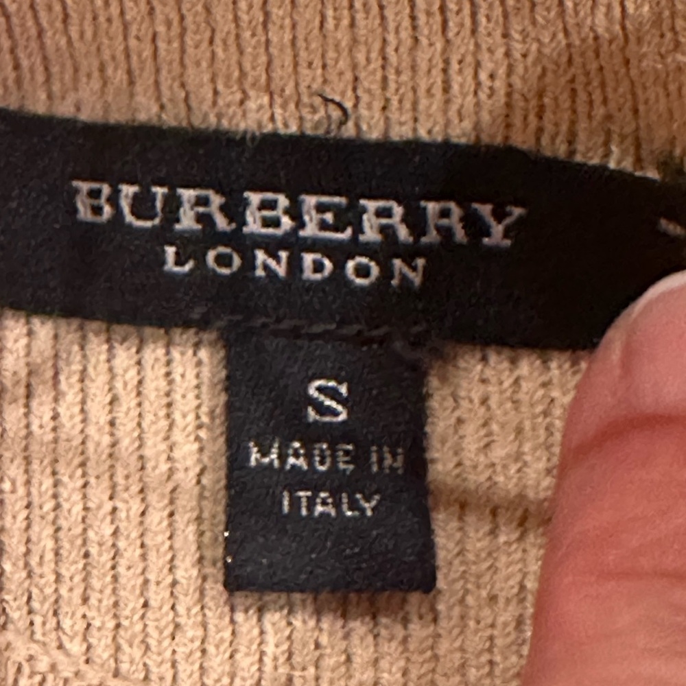 Burberry London Tan Knitwear